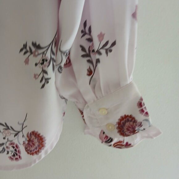 Loft Woman's Blouse Long Sleeve Small - Picture 9 of 11